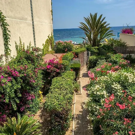 - Beachfront With Private Garden - Palm Croisette Κάννες