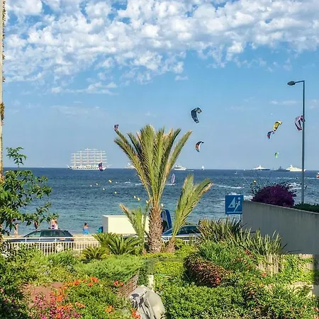 - Beachfront With Private Garden - Palm Croisette * Κάννες